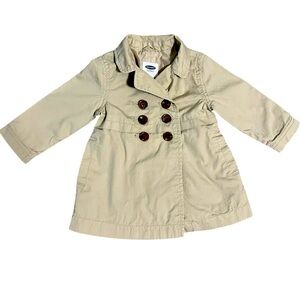 Old Navy Baby Trench Coat, Size 12-18M, San Francisco Collection